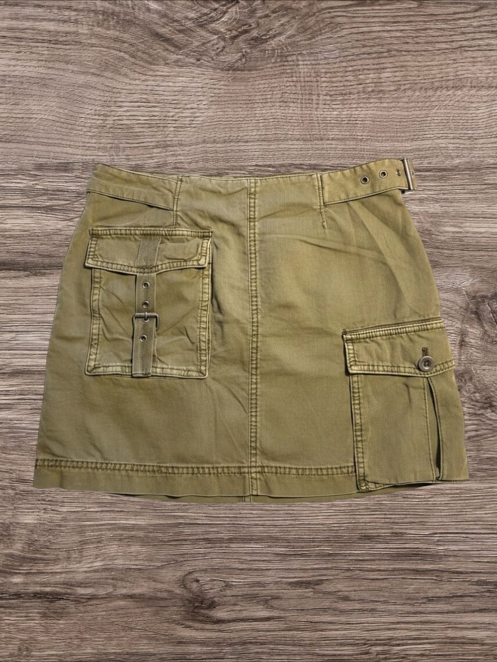 Free People Erika Utility Cargo Gorpcore Mini Skirt